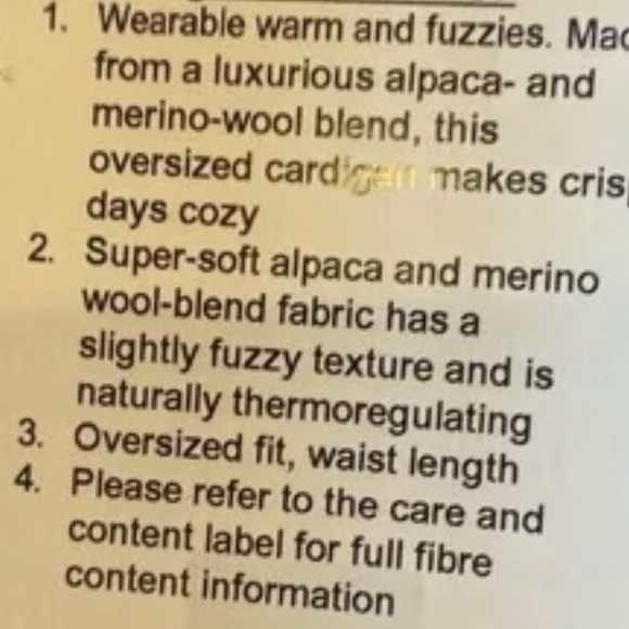 Lululemon Alpaca Wool Blend Cardigan Sweater Gray - Picture 5 of 7